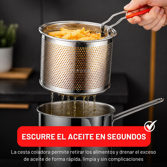 ChefPro™ - Olla Acero Inoxidable Multiuso