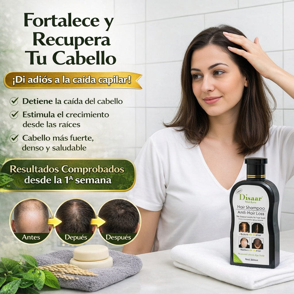 SHAMPOO ANTICAIDA DISAAR 200ML