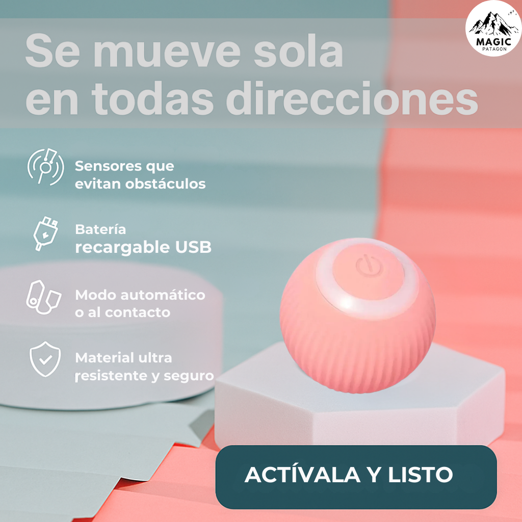 Pelota Interactiva para Mascotas
