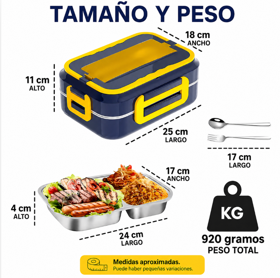 LunchGo® - 50% OFF + 2 Cubiertos de Regalo