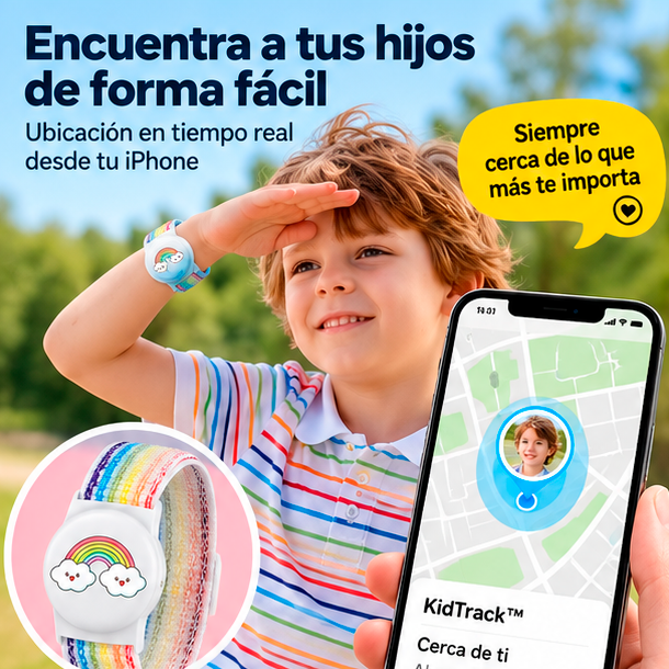 KidTrack™ | Localizador Infantil