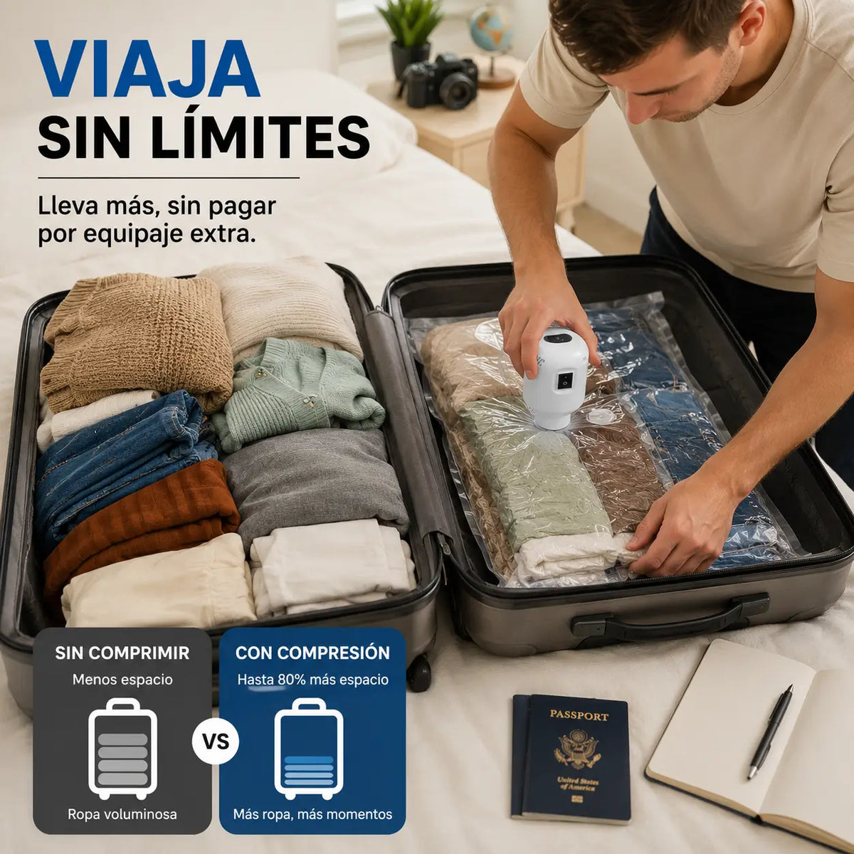CompacAir™ - 🎁 3 Bolsas Incluidas Gratis