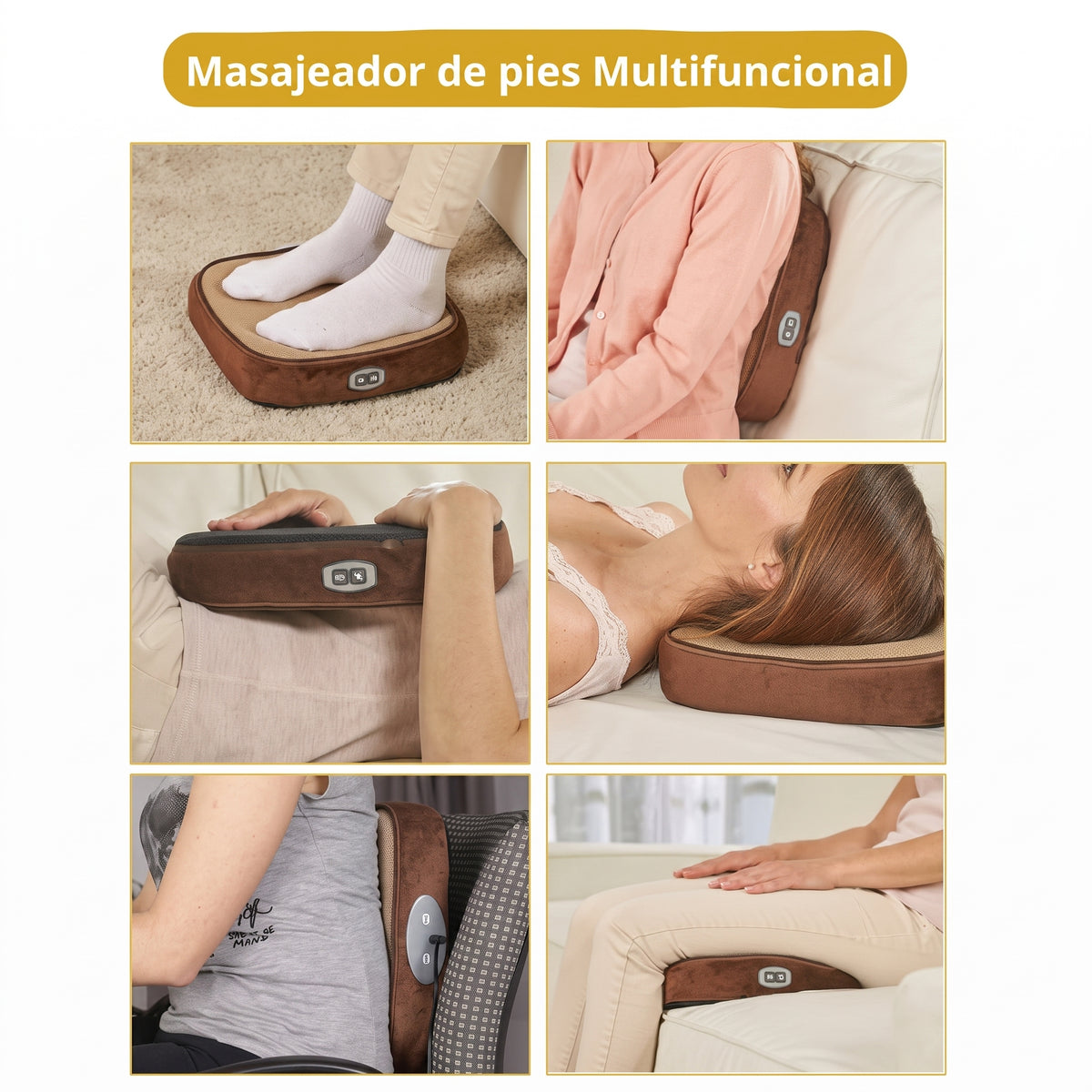 ThermoRelax™ | Calor y masaje para tus pies