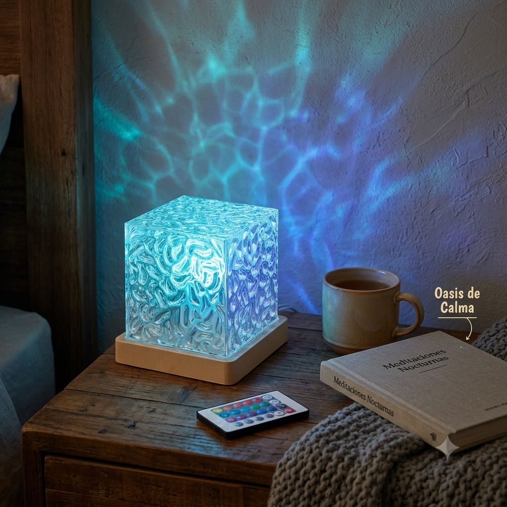 AquaLuz Cube | La lámpara que transforma tus ambientes