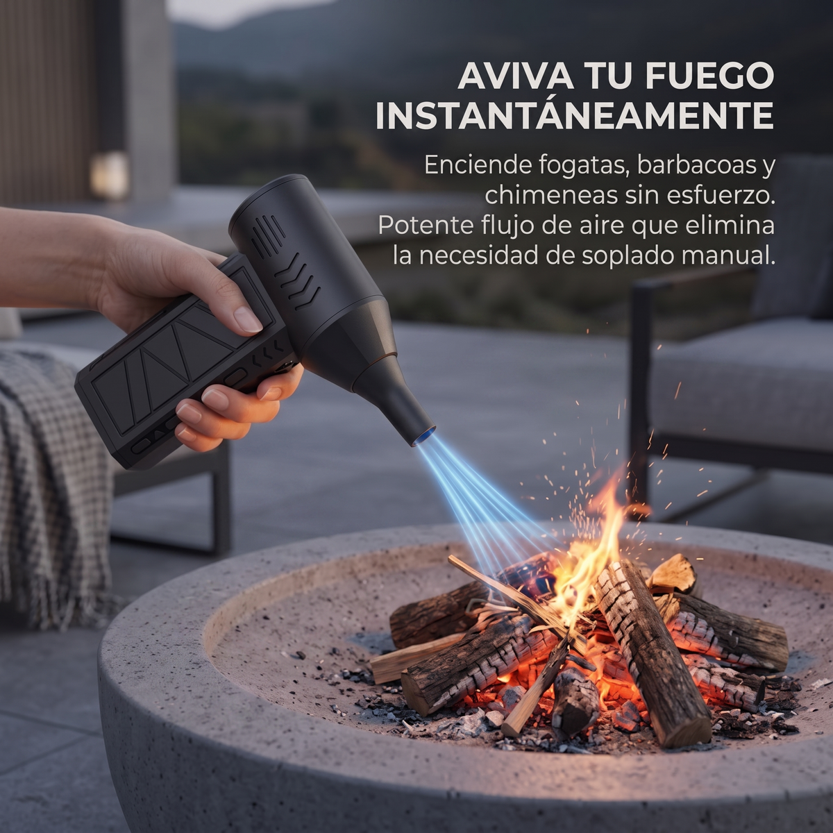 AeroJet Pro™ | Soplador Portátil de Alta Potencia