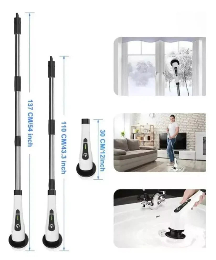 CleanSpin Max® | Incluye GRATIS 8 Cabezales de Limpieza