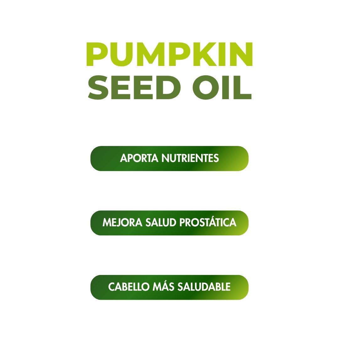 Aceite de Semilla de Calabaza + Saw Palmetto 90 Cápsulas