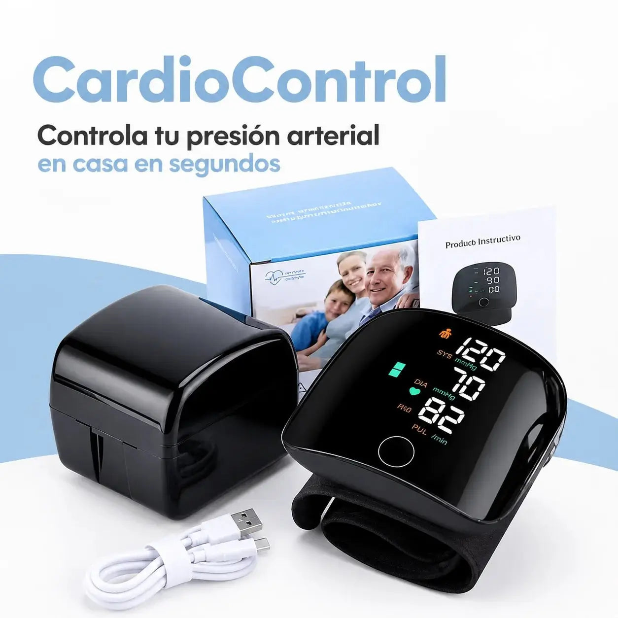 PresioCare™️ - Tensiómetro de Muñeca Digital