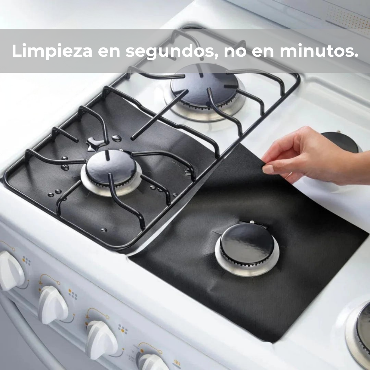 KeepClean®️ - 4 Protectores de Estufa Antisuciedad