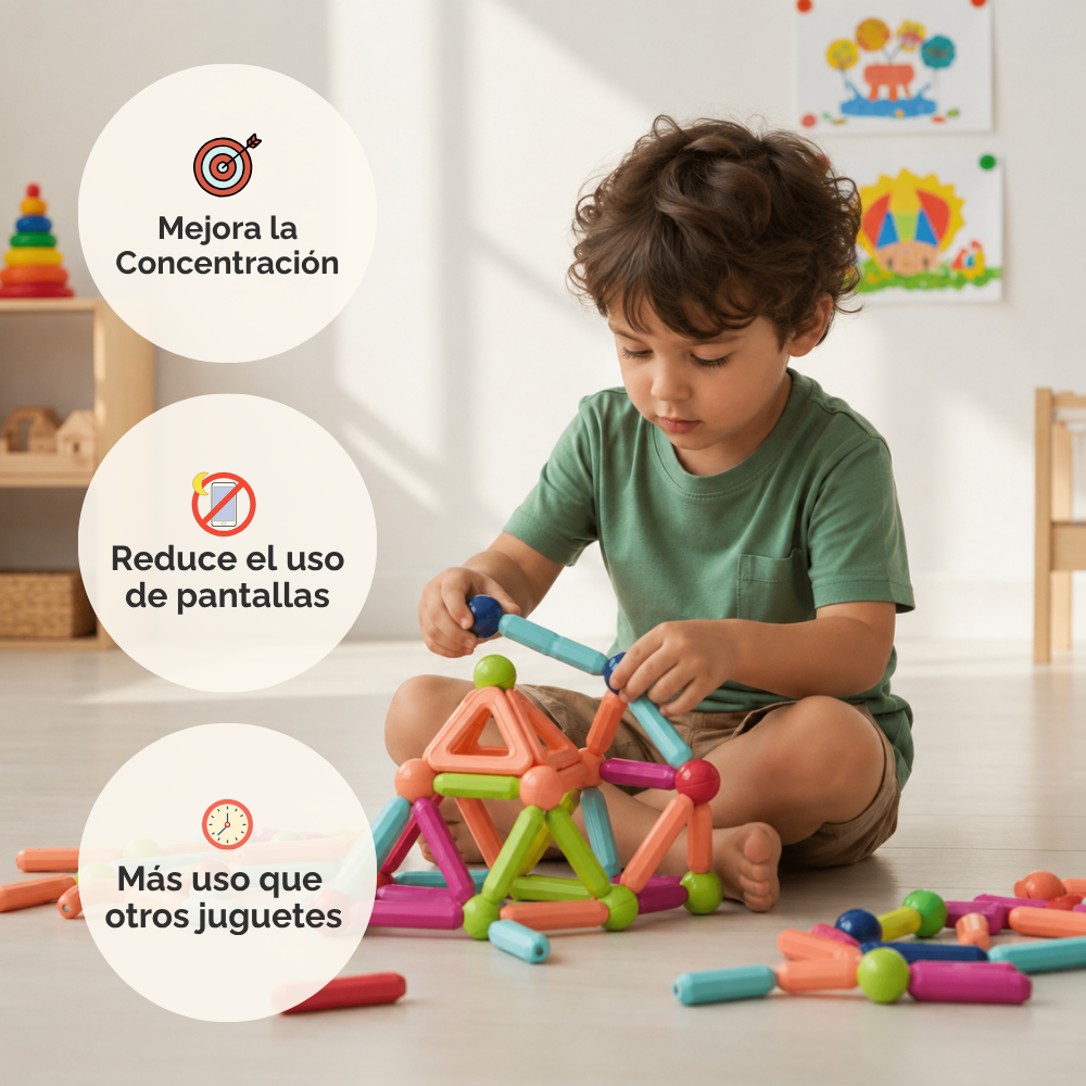 Juego Magnético que Estimula la Creatividad y el Aprendizaje