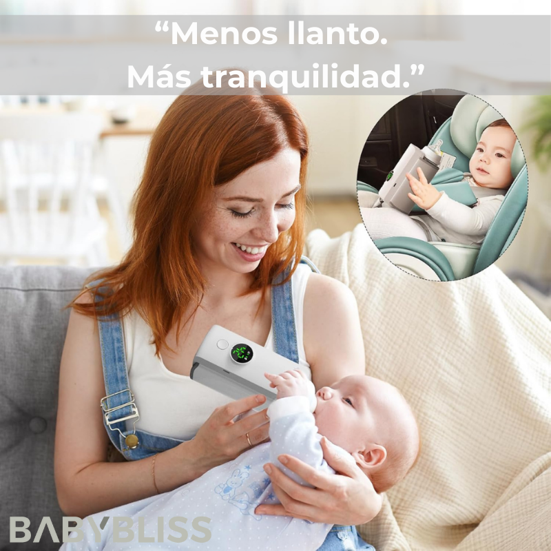 BABYBLISS®️ Calentador Mamadera Portátil