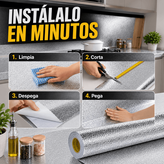 AlumClean Max® | Protege tu cocina y limpia en segundos 2x1