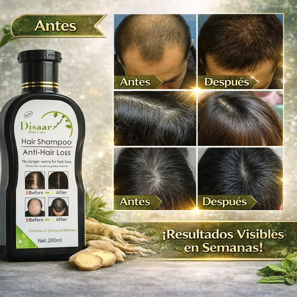 SHAMPOO ANTICAIDA DISAAR 200ML