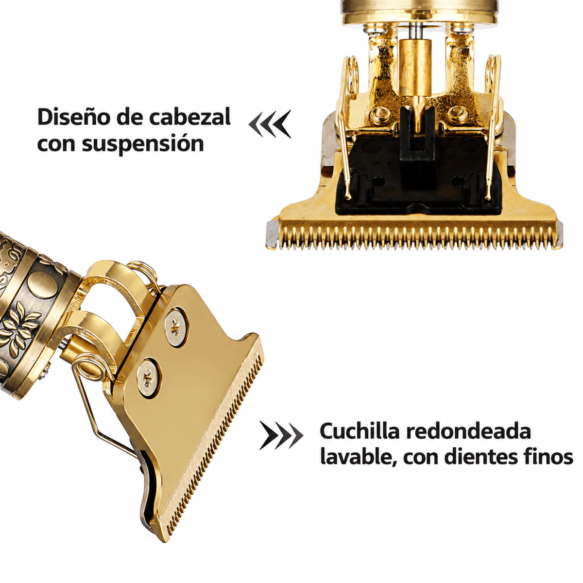 Afeitadora Inalámbrica – Barba y Contornos Definidos Desde Casa