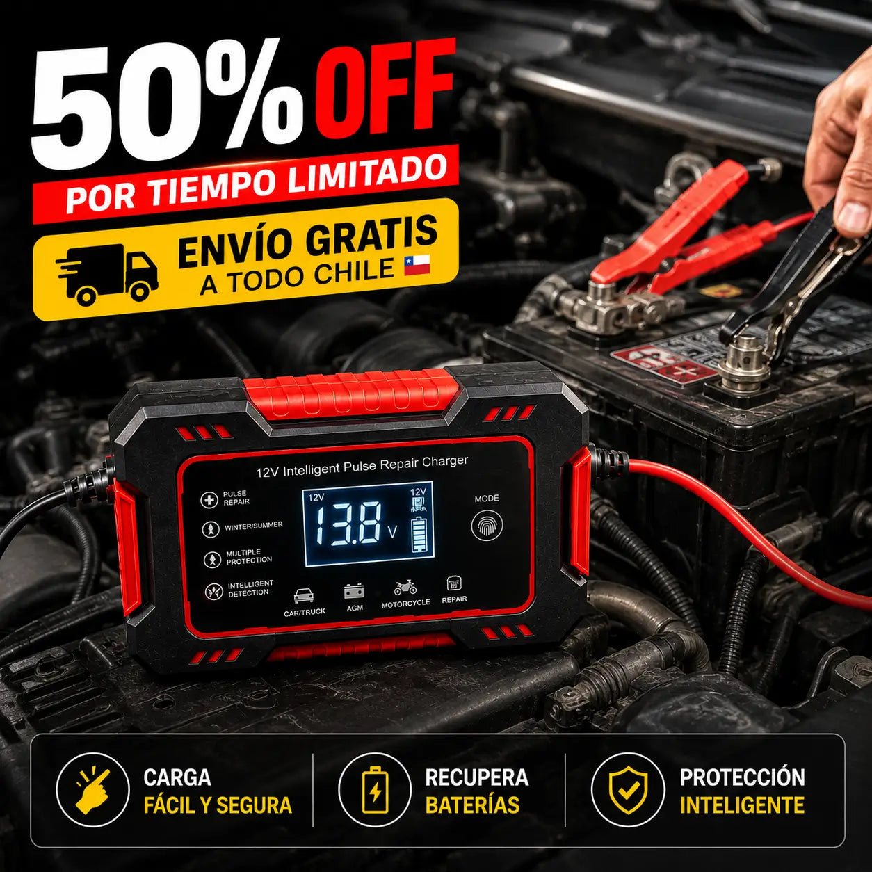 BatteryFix™️ - Una Forma Inteligente De Cuidar Tu Batería
