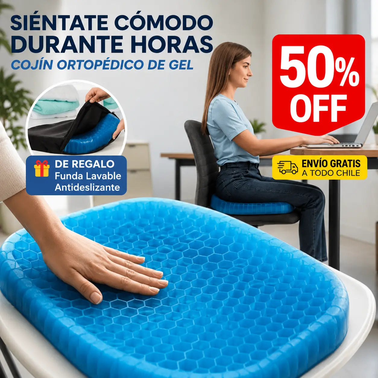PostureGel™ - Siéntate Sin Molestias
