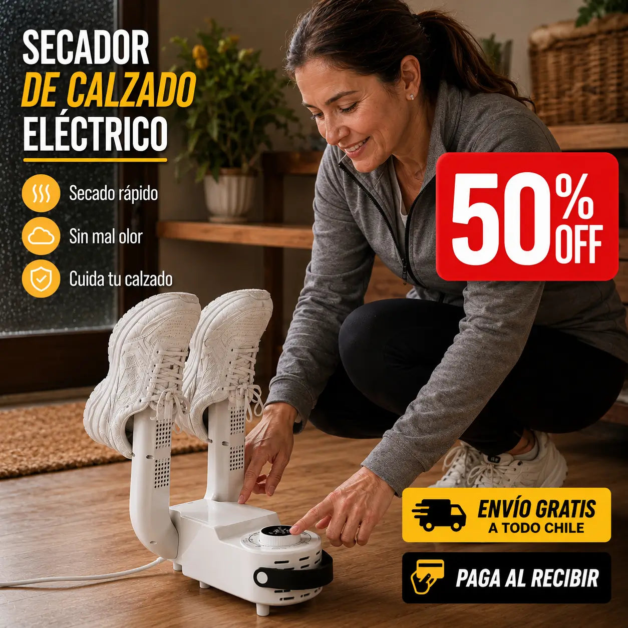 DryBoot Pro™ | Seca, refresca y protege tu calzado