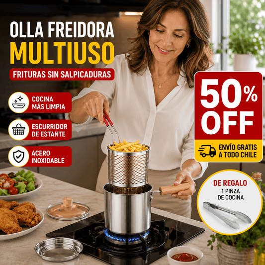 ChefPro™ - Olla Acero Inoxidable Multiuso