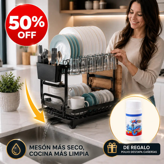 OrdenaRack™ - 🎁 Incluye GRATIS Polvo Destapa Cañerías