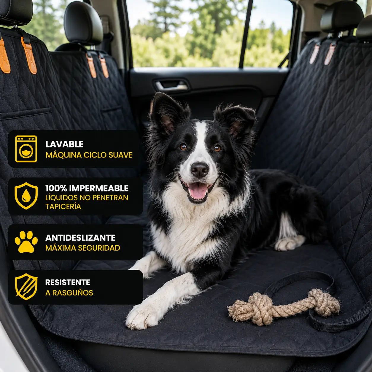 PetGuard™ – Cubre Asiento Protector para Mascotas