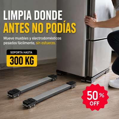 MoveMax™ | Mueve muebles pesados sin esfuerzo