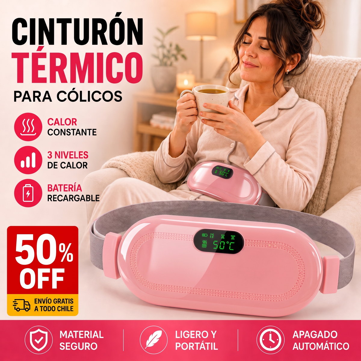 ThermiFlex™ | Alivio portátil reconfortante
