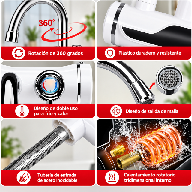 ThermoTap™ | Grifo Eléctrico de Agua Caliente