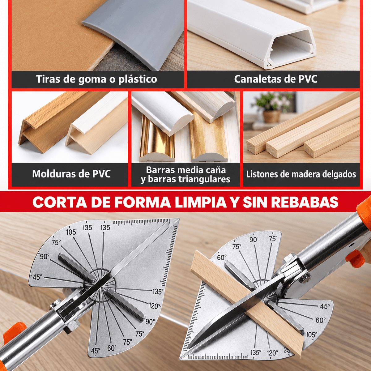 CortePro™ | Tijera Multiángulo de Precisión