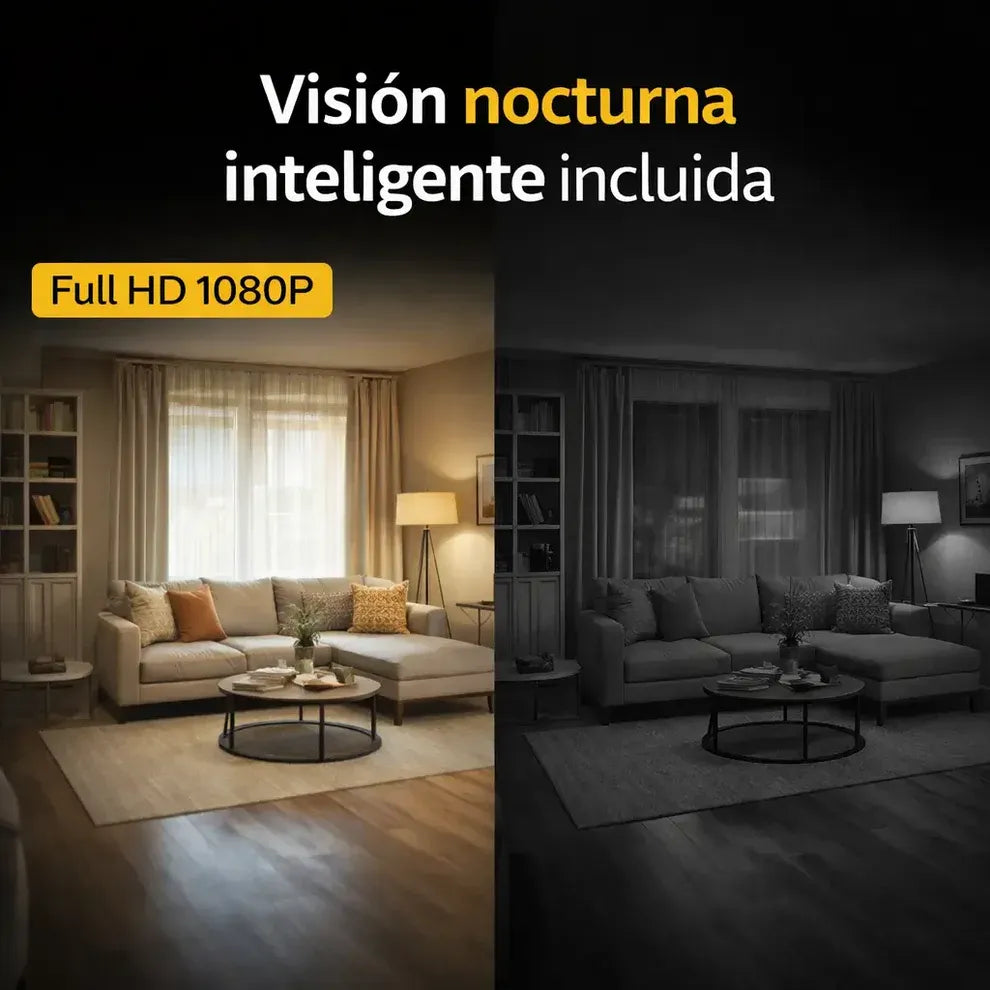 VigiloCam - Camara ampolleta wifi 360°
