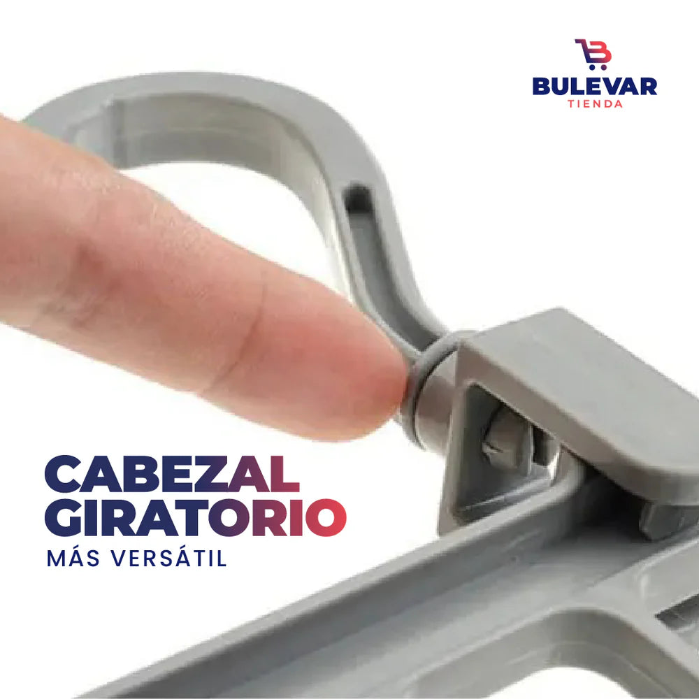 GanchoMax 9en1 - El gancho que multiplica tu espacio.