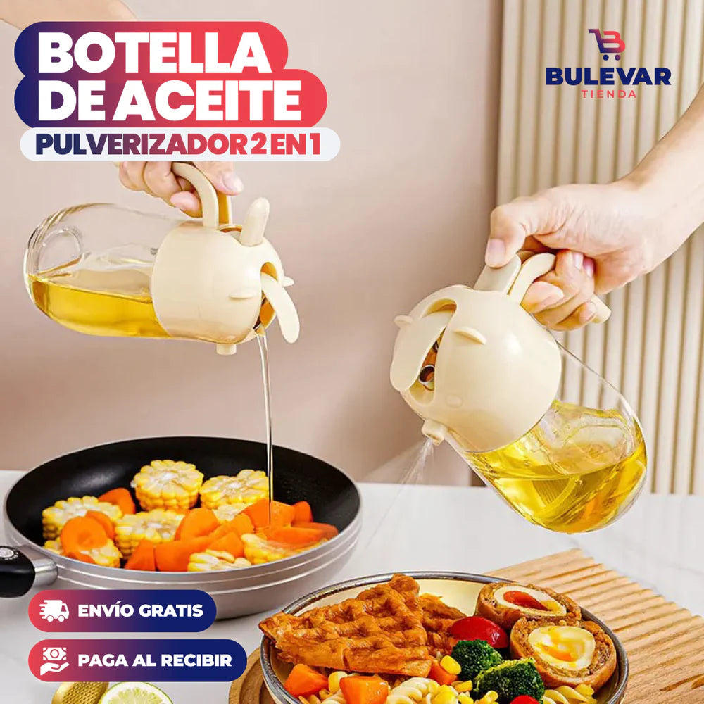 Dispensador Aceite 2 modos