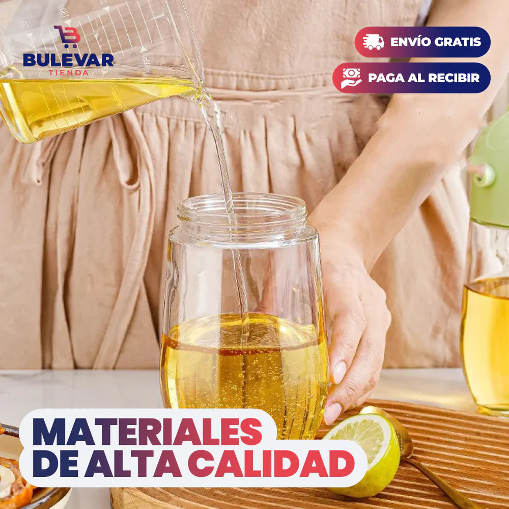 Dispensador Aceite 2 modos