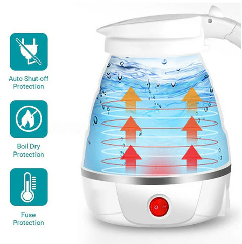 TravelHeat™ - Hervidor Plegable Portátil