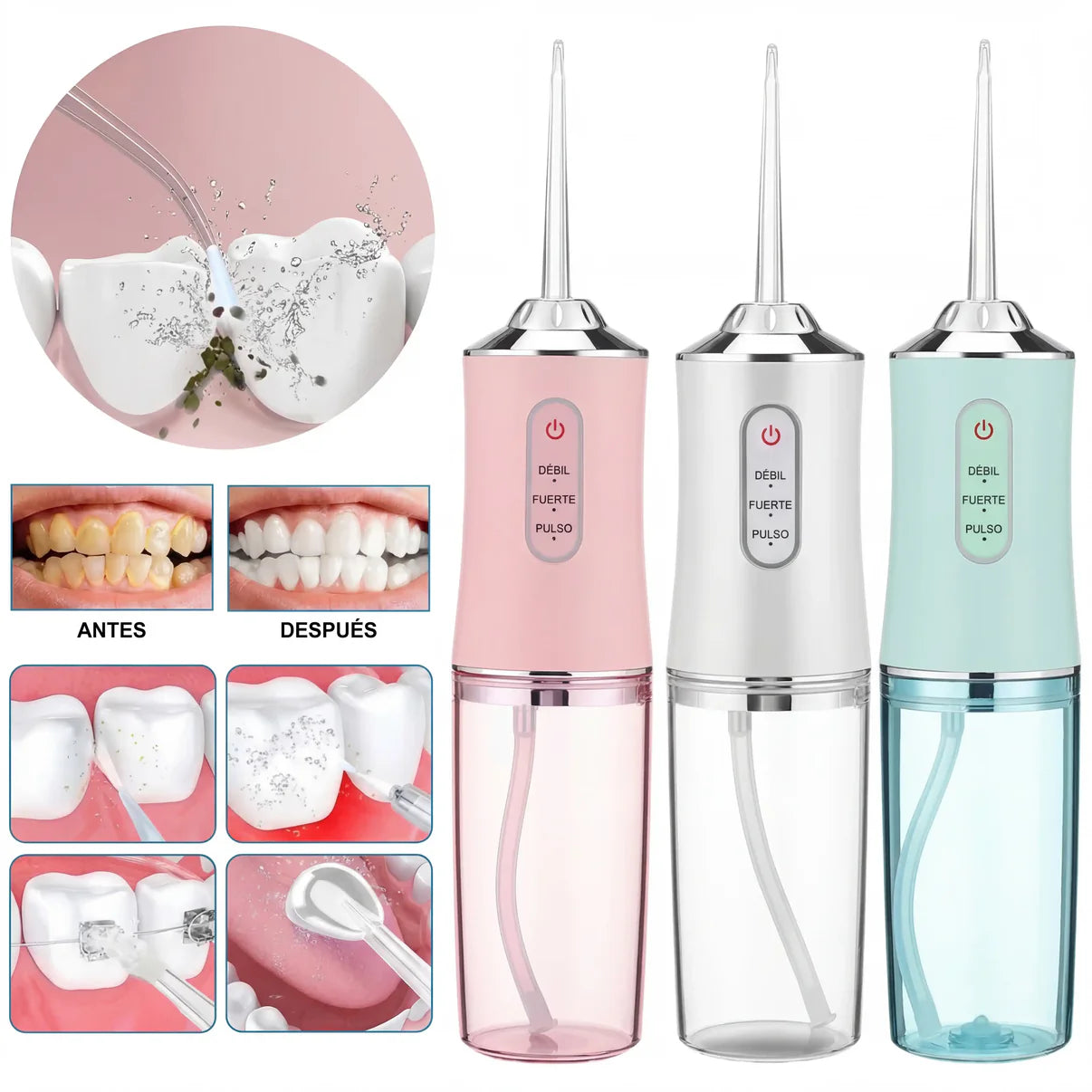 Irrigador Oral Anti Mal Aliento